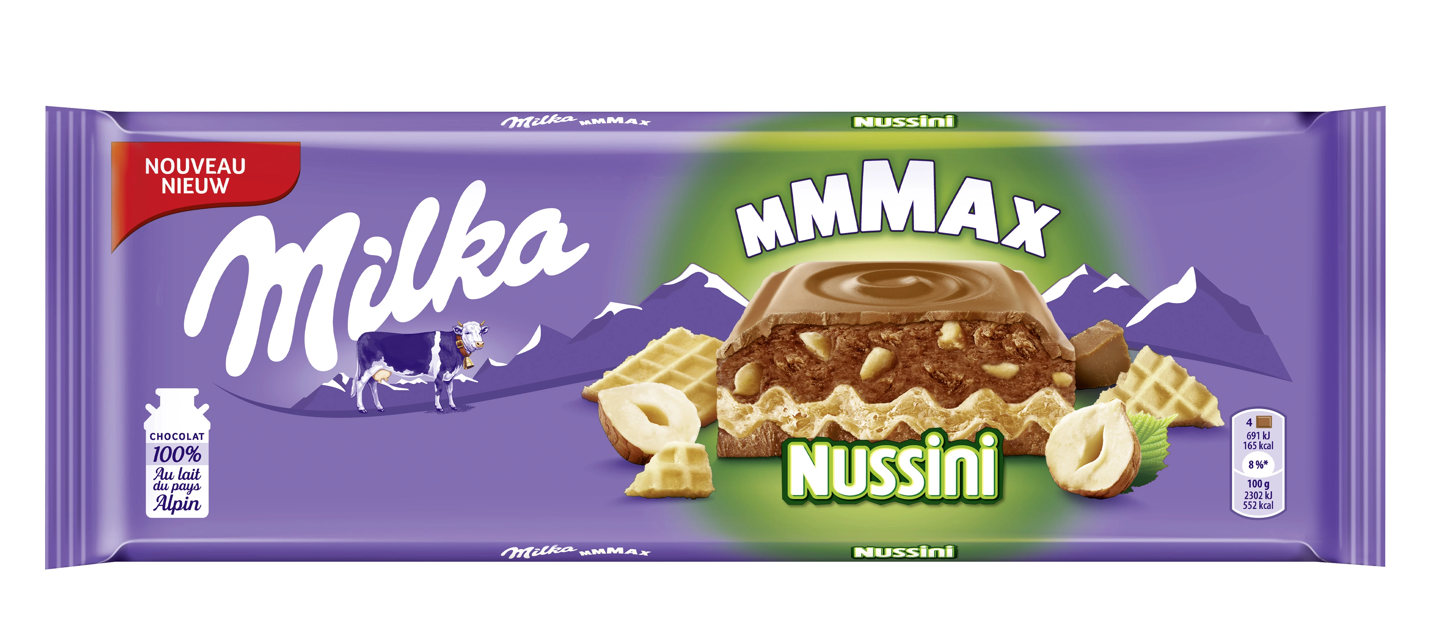 Milka Mmmax Nuss Wafer 270g