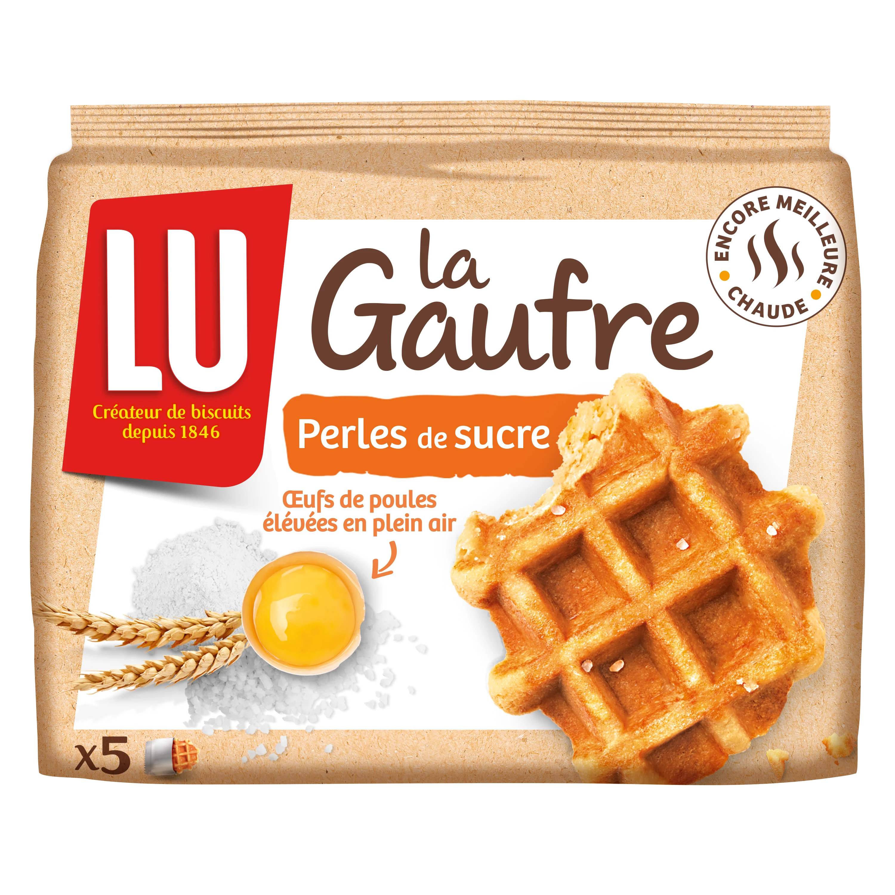 Graufre Perles Sucre 225g - LU