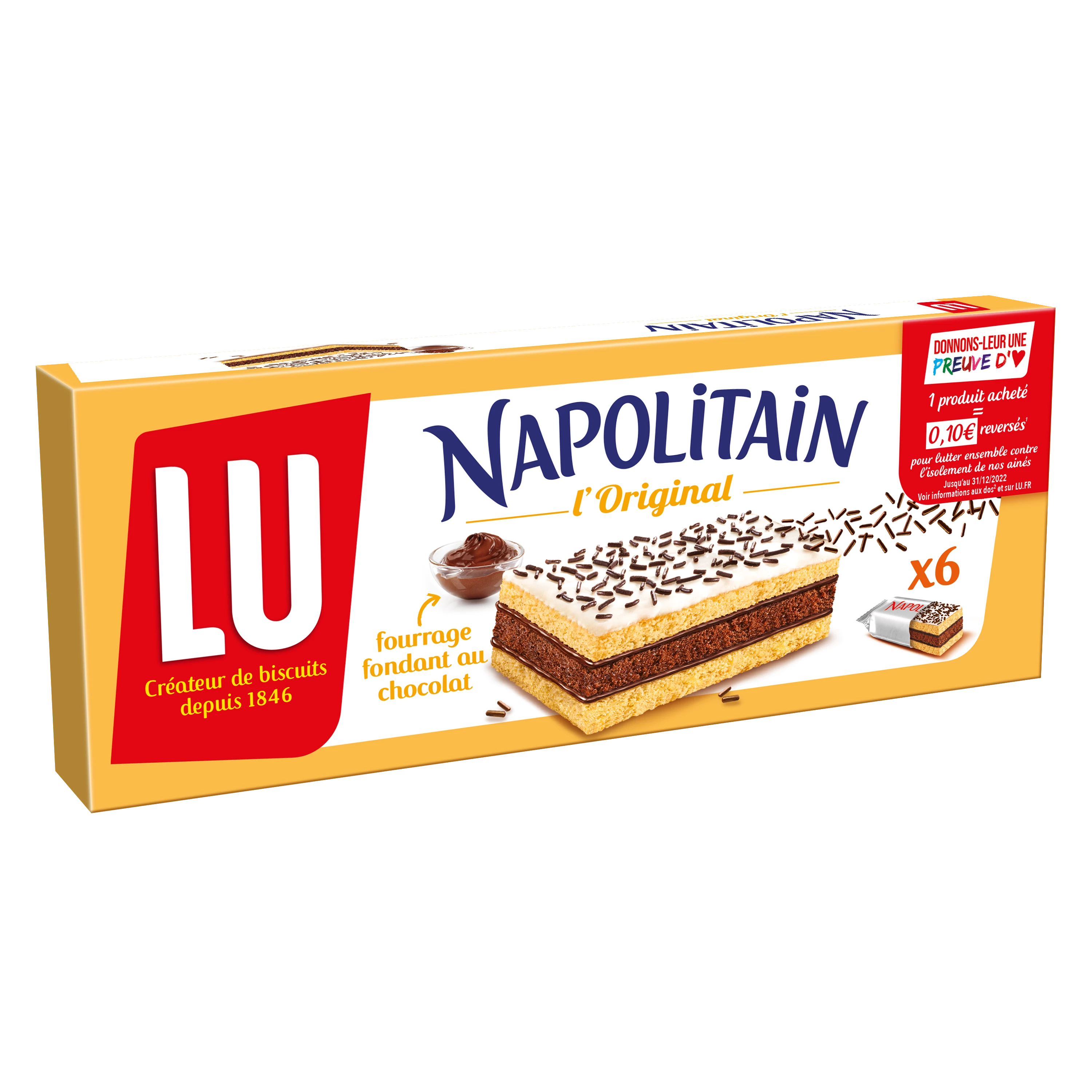 Classic mini Napolitan 180g - LU