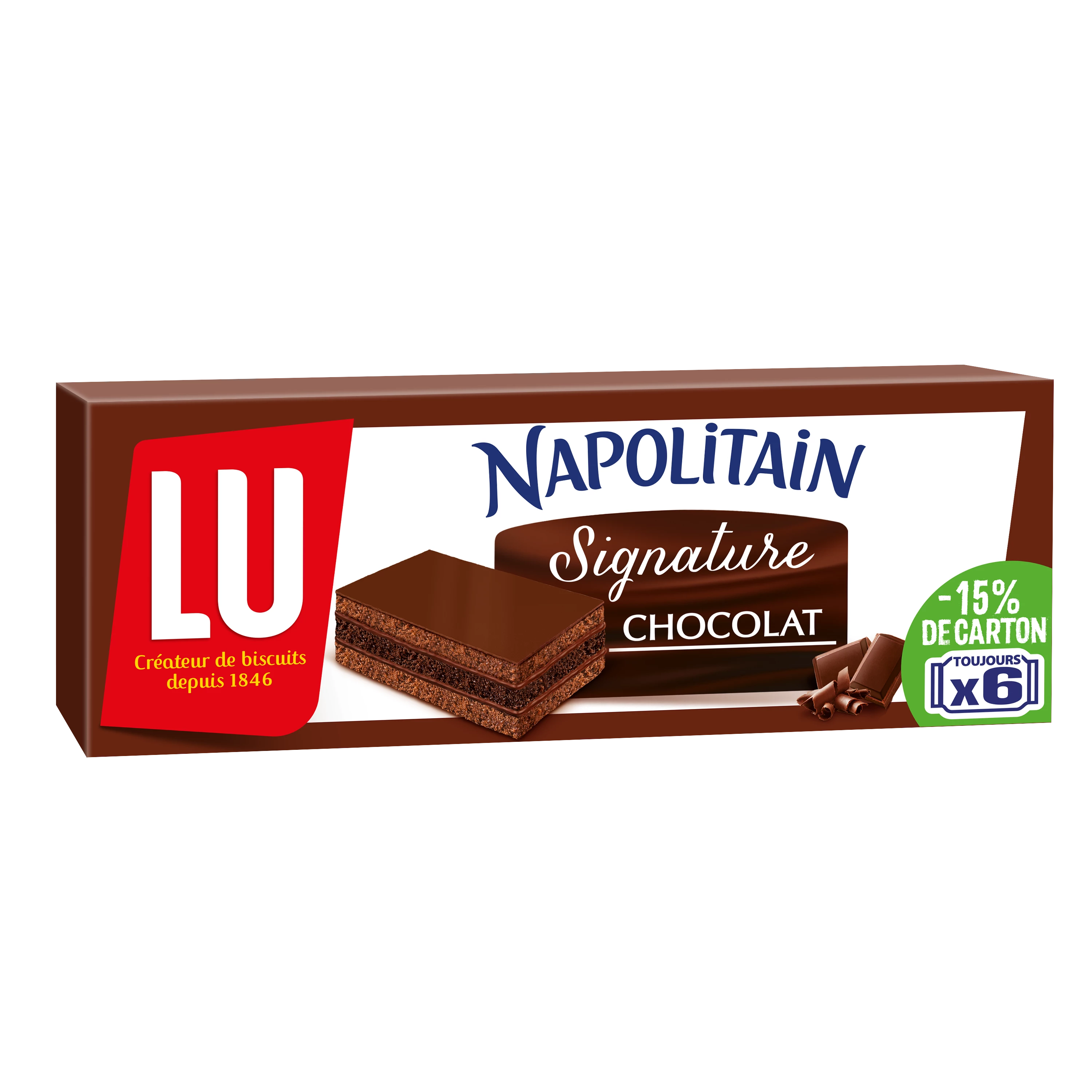 Gâteau Napolitain Signature Chocolat, 174g - LU