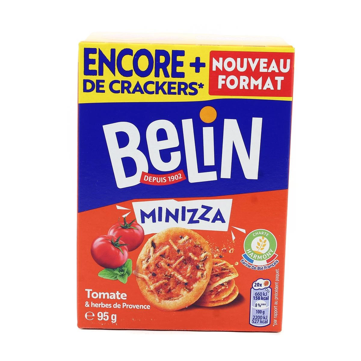Crackers Minizza Tomate 95g - Belin