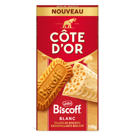 190g Biscoff Blanc Cote D Or