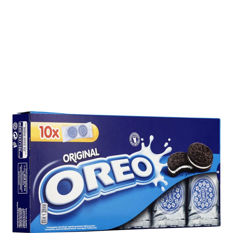 Galletas clásicas para llevar x10 220g - OREO