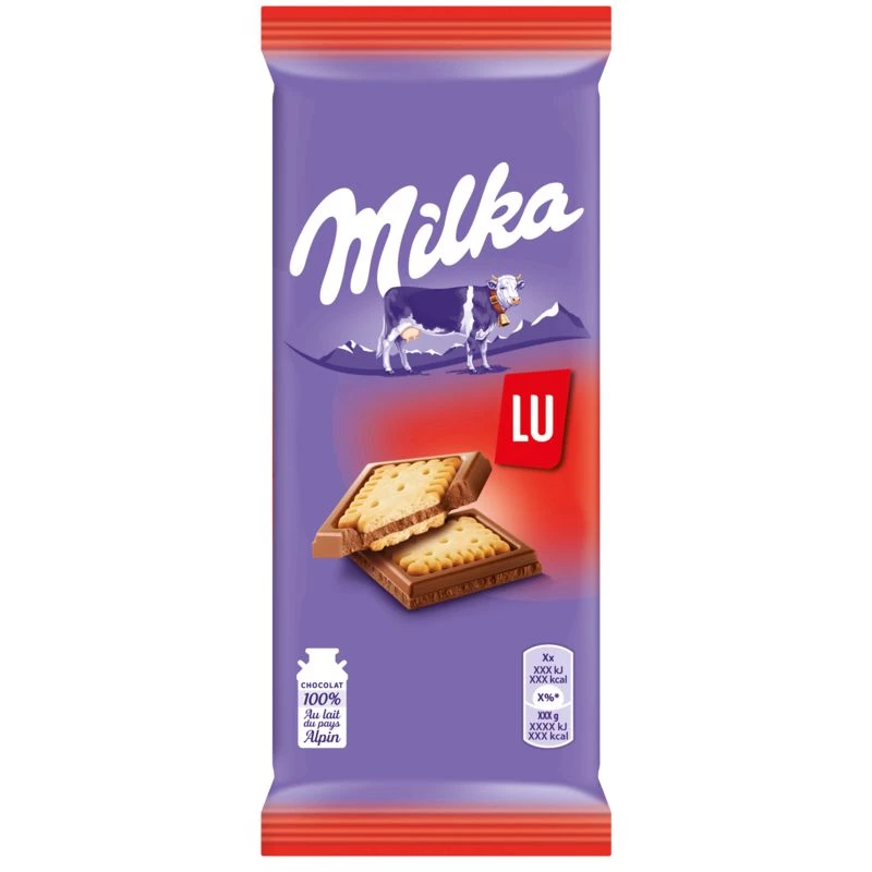 بيتي لو بسكويت الشوكولاتة 2x87 جم - MILKA