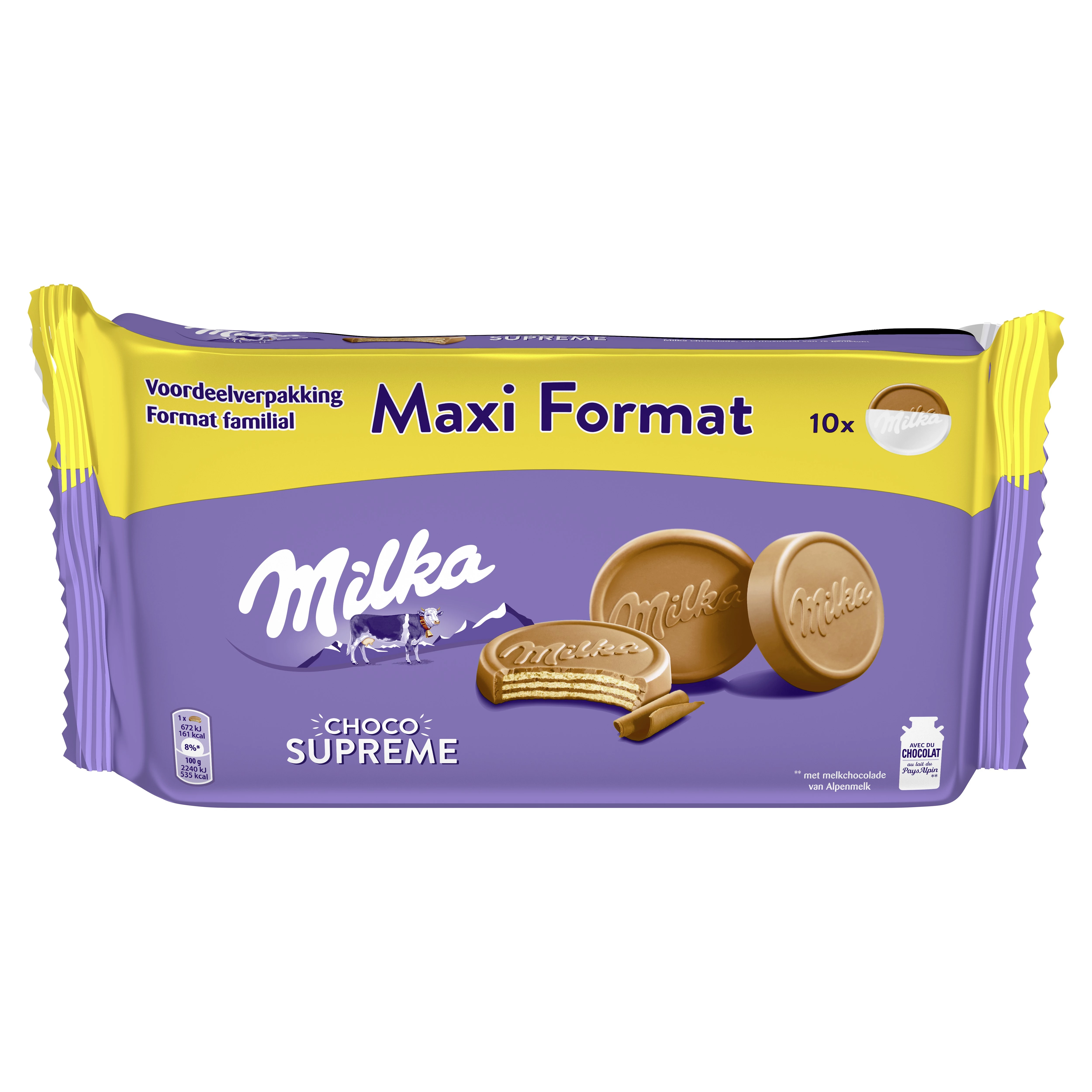 Печенье Шоколадное Supreme Семейное 300г - MILKA