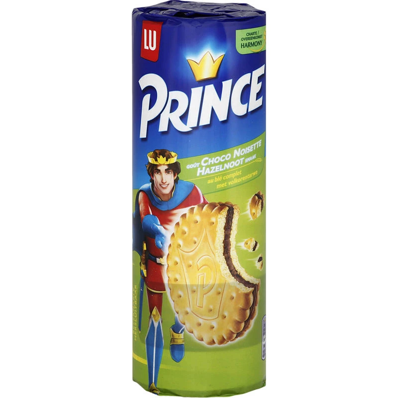 Biscuits Prince chocolat noisette 300g - PRINCE
