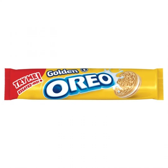 Rotolo di biscotti ripieni alla vaniglia dorata 154g - OREO