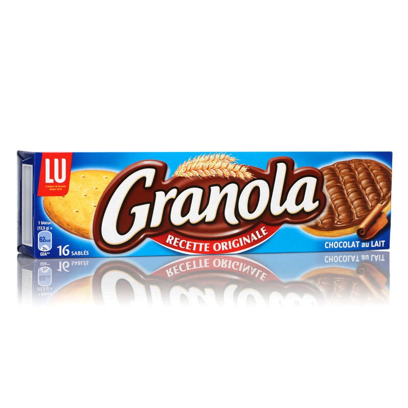 Biscuits chocolat au lait x16 200g - GRANOLA