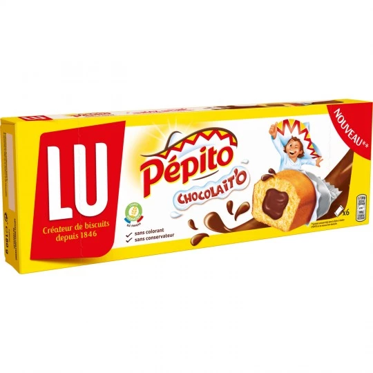 Pepito de Chocolate con Leche 180g - LU