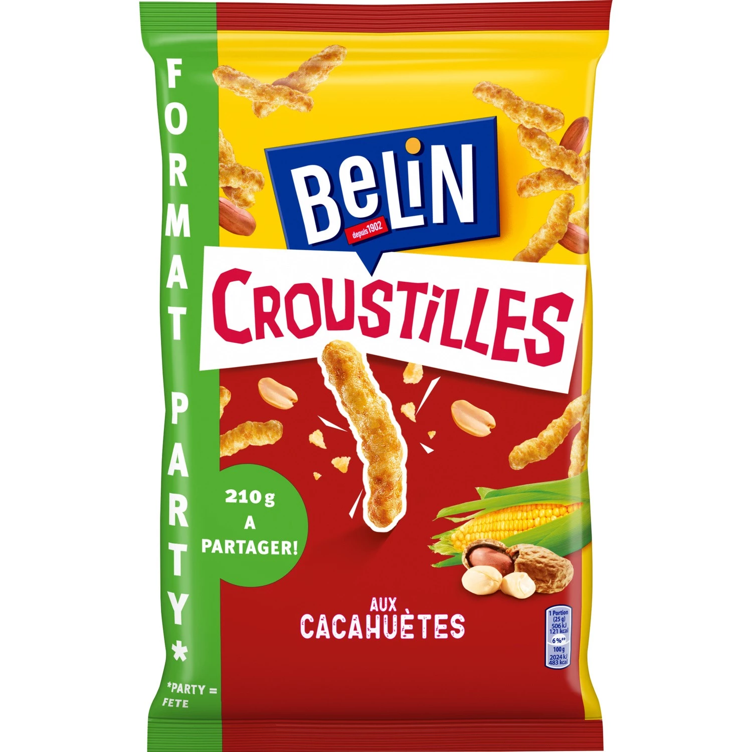 Peanut Chips, 210g - BELIN