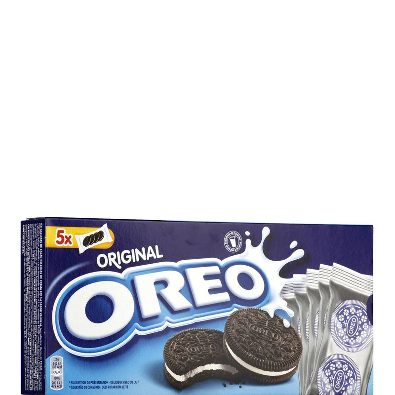 Biscoitos sabor baunilha 220g - OREO