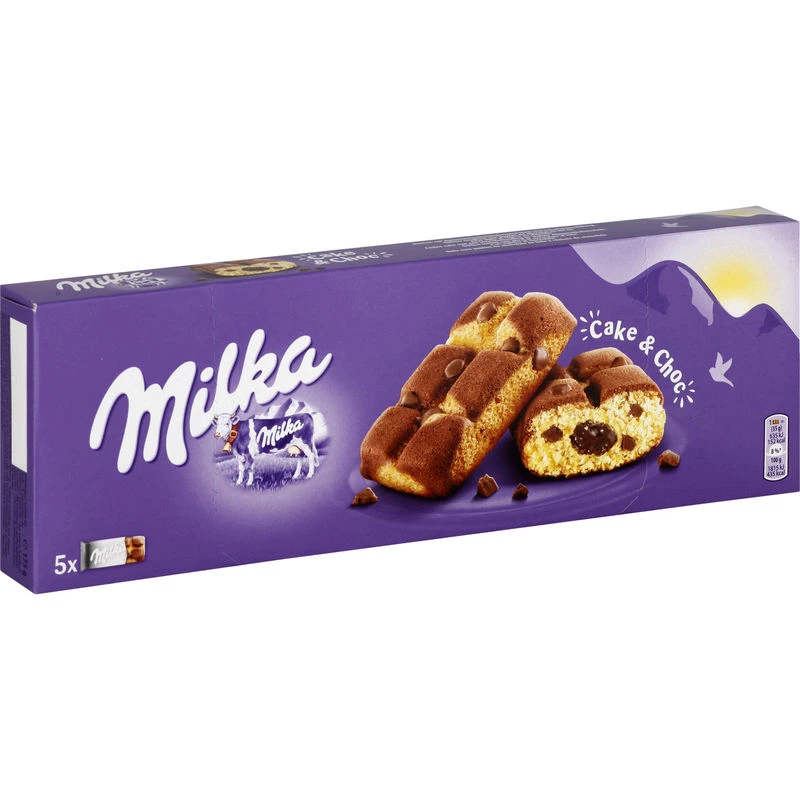 Cake and choc x5 175g - MILKA