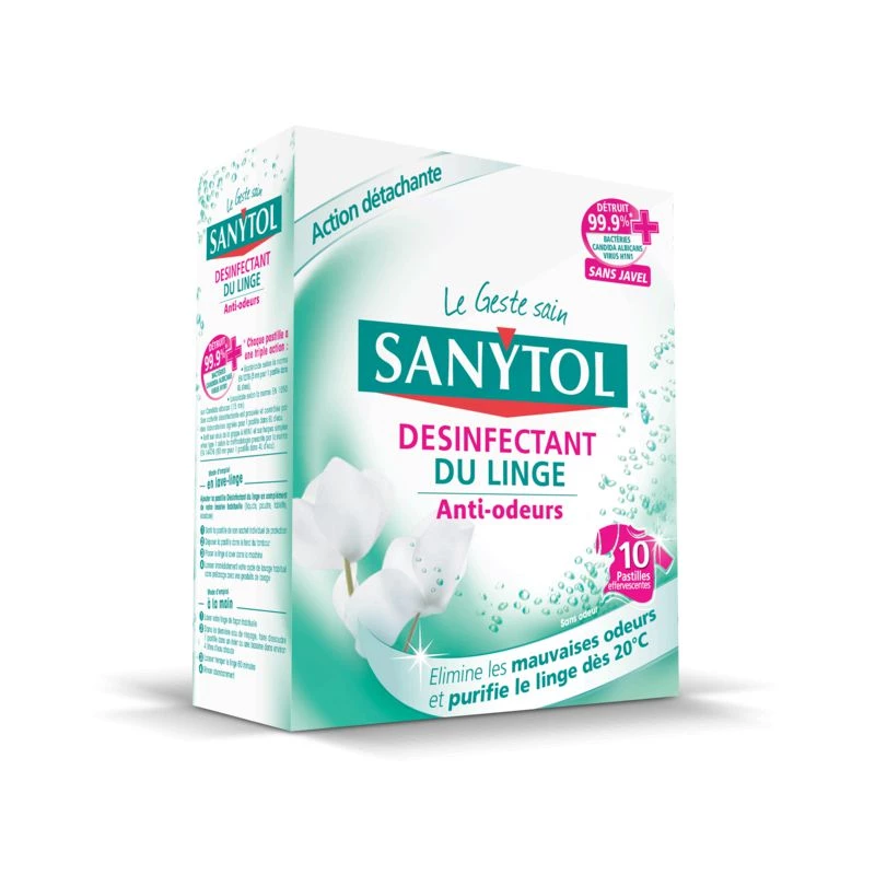 Sanytol Desinf.linge Tabsx10