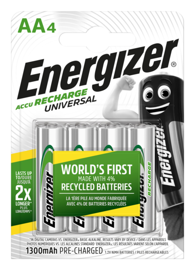 Enr Universal Rech Aa X4