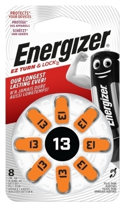 Pile Auditive Zinc Air 13 X 8