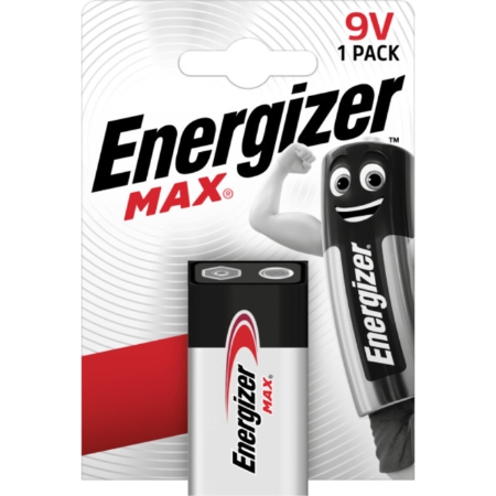 Piles Alc Enr 9v Max X1
