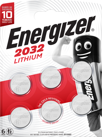 Piles Min Enr 2032 X6