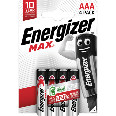 Piles Alc Enr Aaa Max X4
