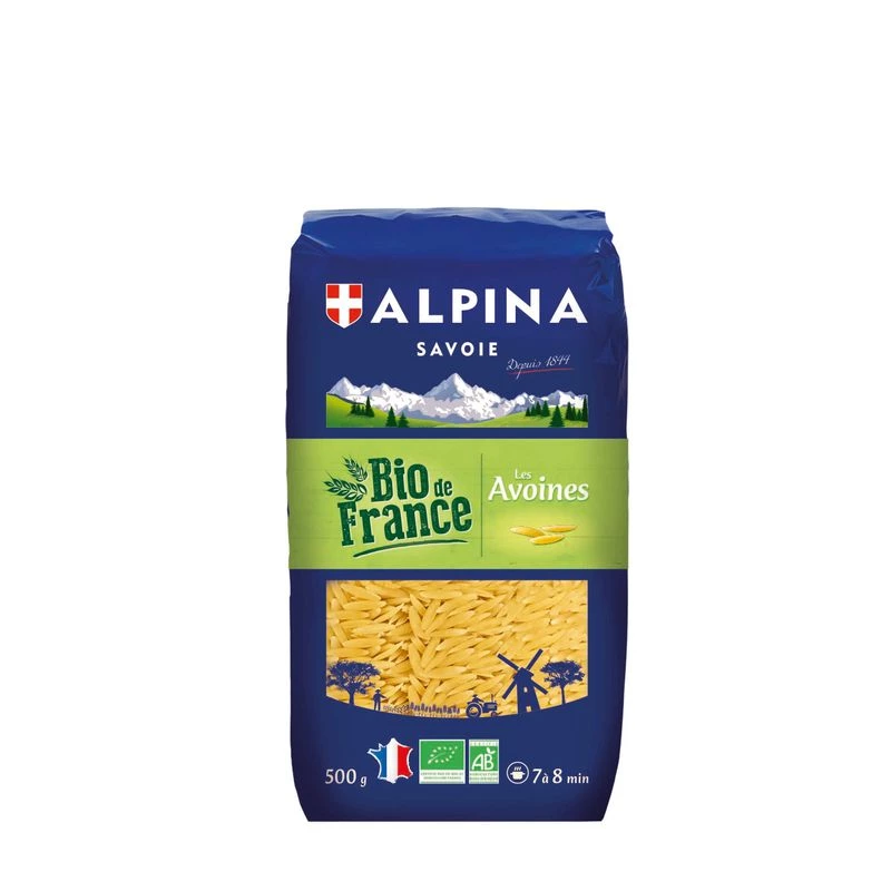 Organic oats 500g - ALPINA SAVOIE
