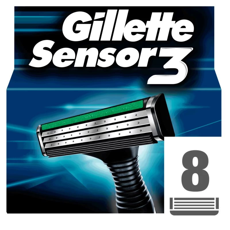 Lames De Rasoir Pour Homme Sensor3 - Gillette