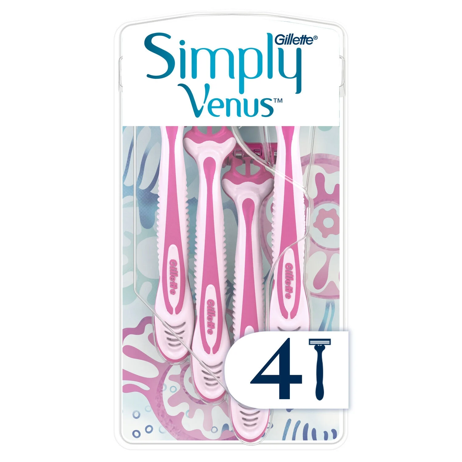 X4 Simply Venus 3 Jet Razors - VENUS