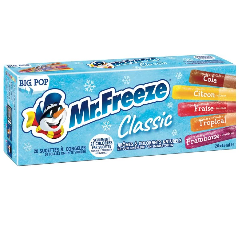 B. Mr Freeze Big Pops 20x45ml