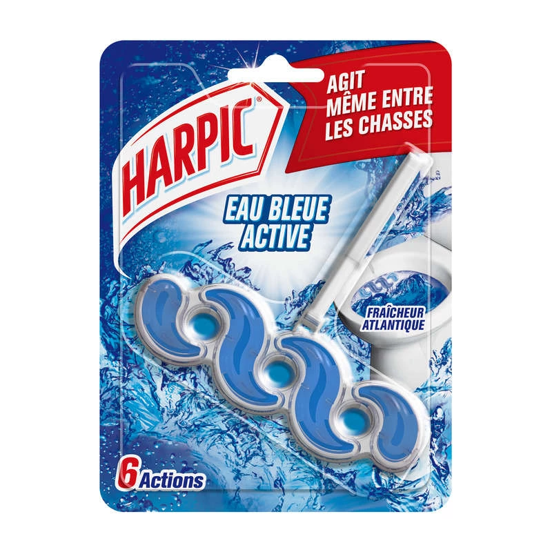 Blocca l'acqua blu fresca attiva - HARPIC