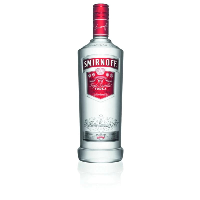 Triple Distilled Vodka n°21 1L - Smirnoff