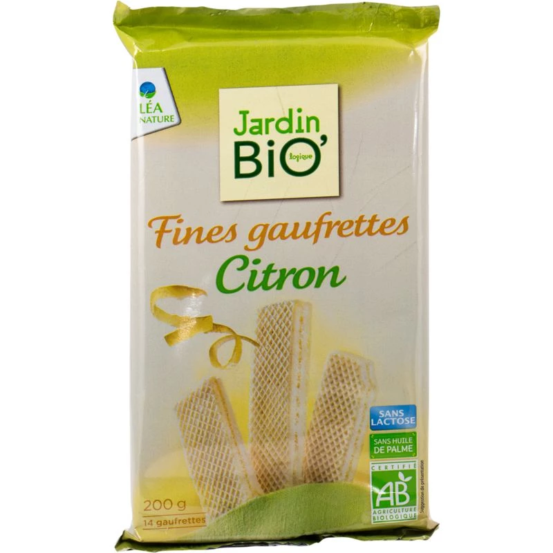 Jb Fine Gaufrette Citron Bio 2