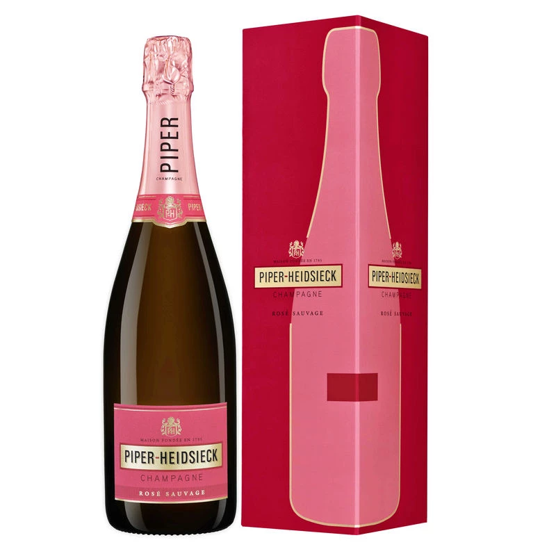 Champagne Rosé 75cl - Piper Heidsieck