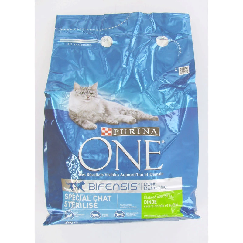 One Chat Ster.dinde Ble 3kg