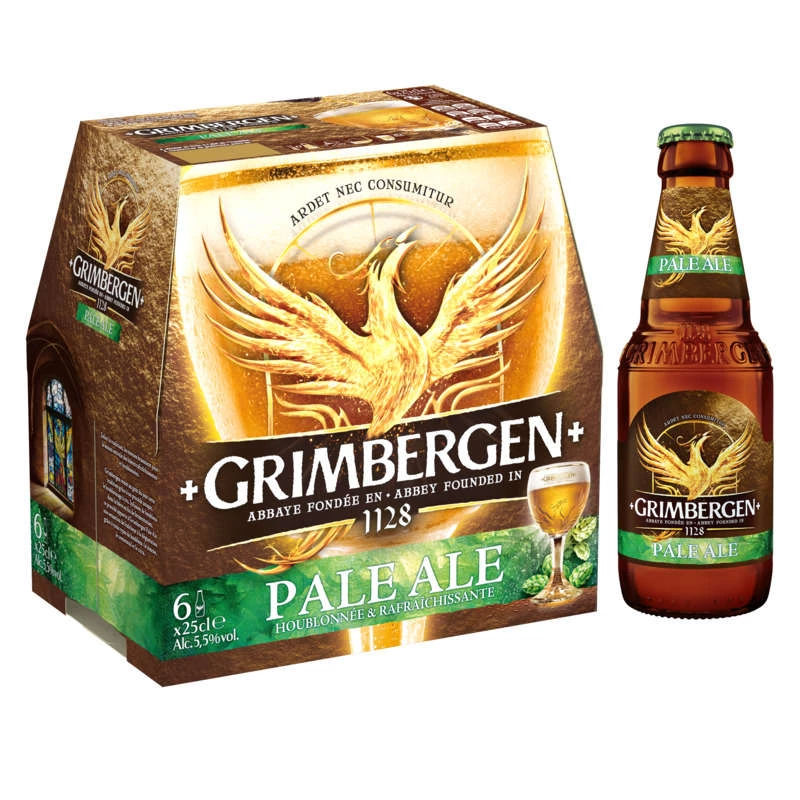 Grimbergen Pale Ale 6x25cl 5d5