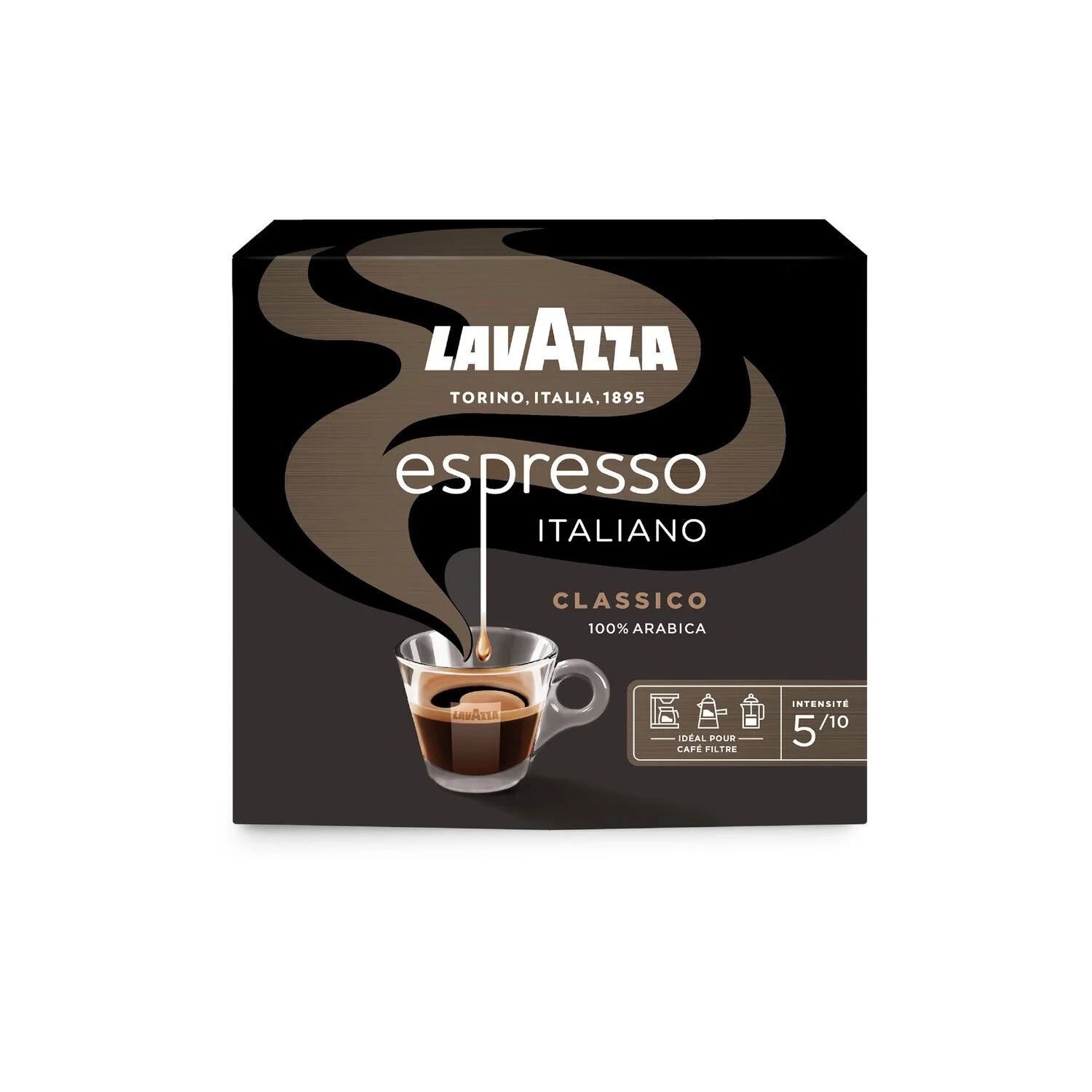 Café Moulu Intensité 4 2x250g - Lavazza