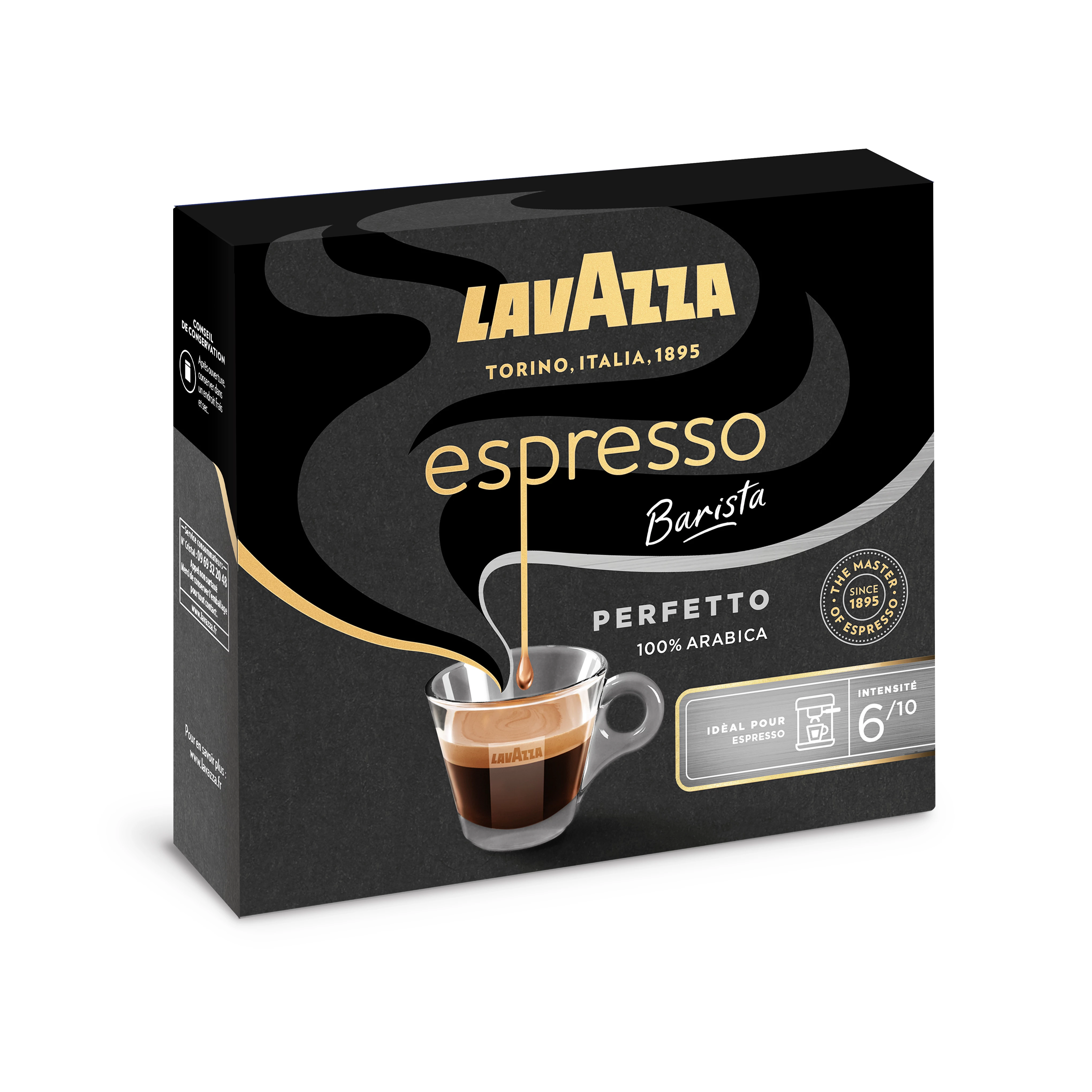 Café Moulu Perfetto Espresso 2x250g - LAVAZZA