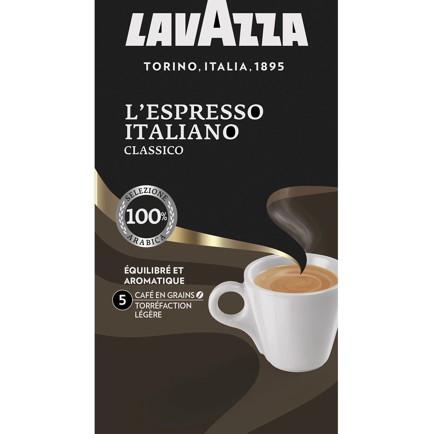 Café en Grains clássico expresso italiano 500g - LAVAZZA