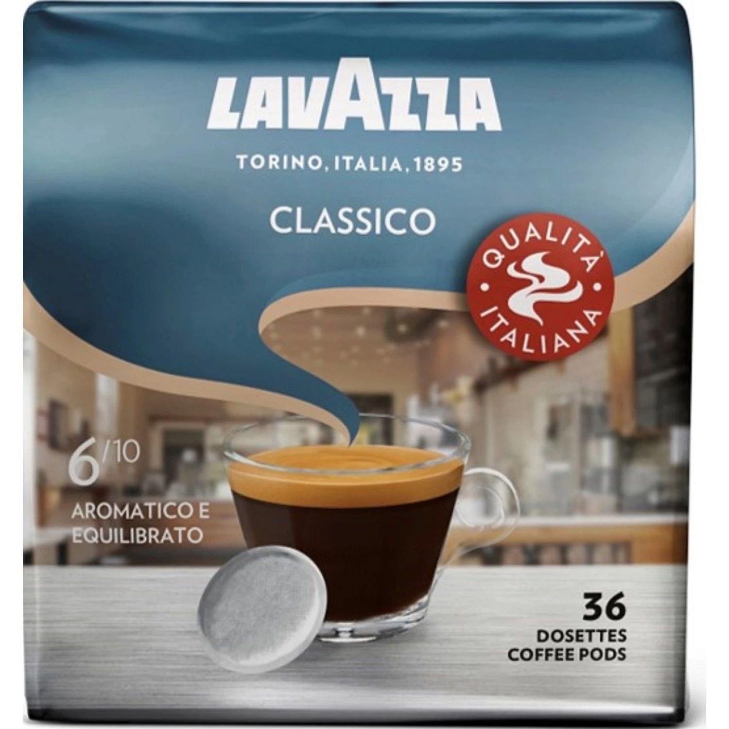 Pods 250g Classico X36 - LAVAZZA