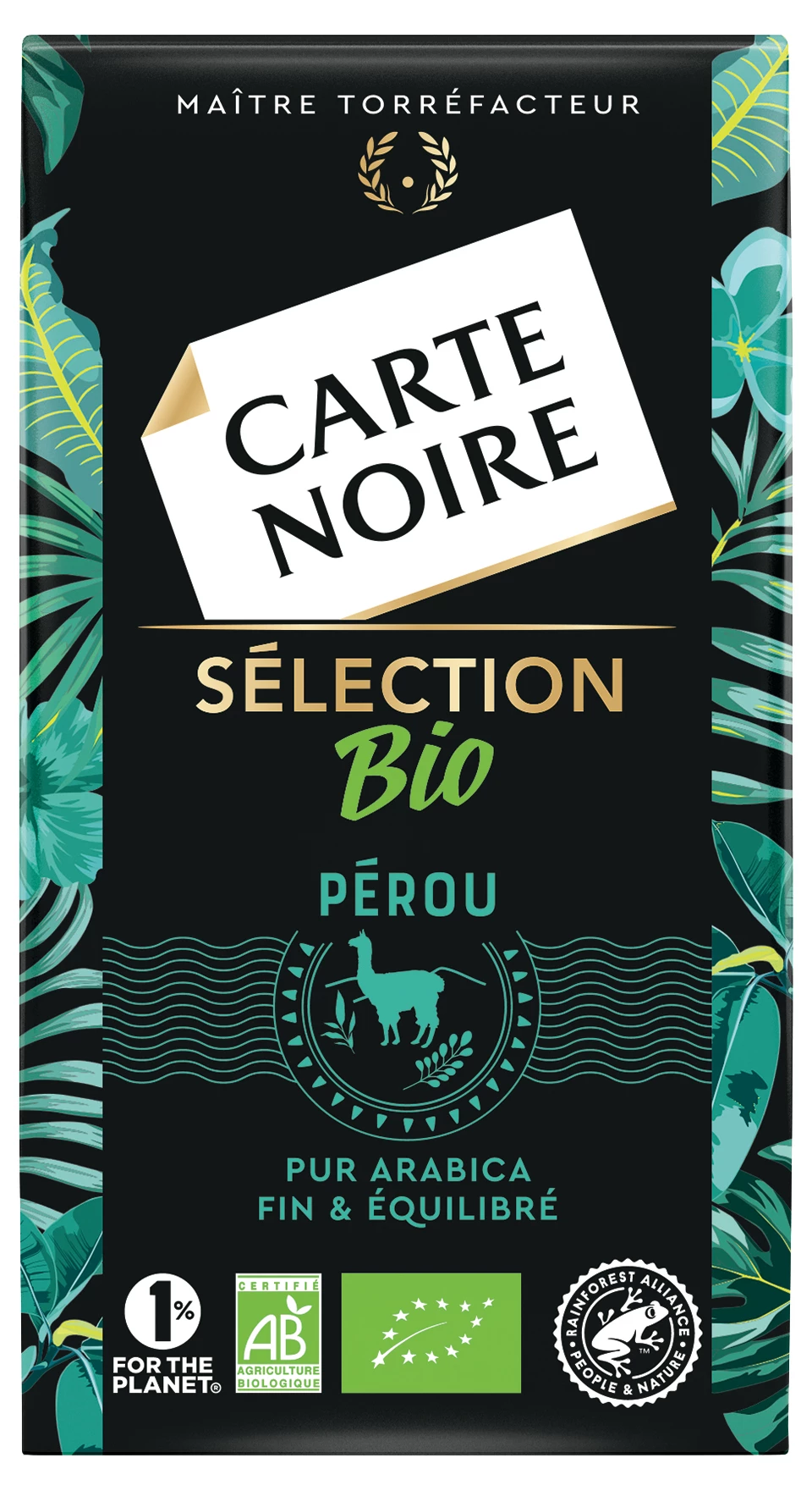 قهوة بيرو العضوية المطحونة 250 جرام - CARTE NOIRE