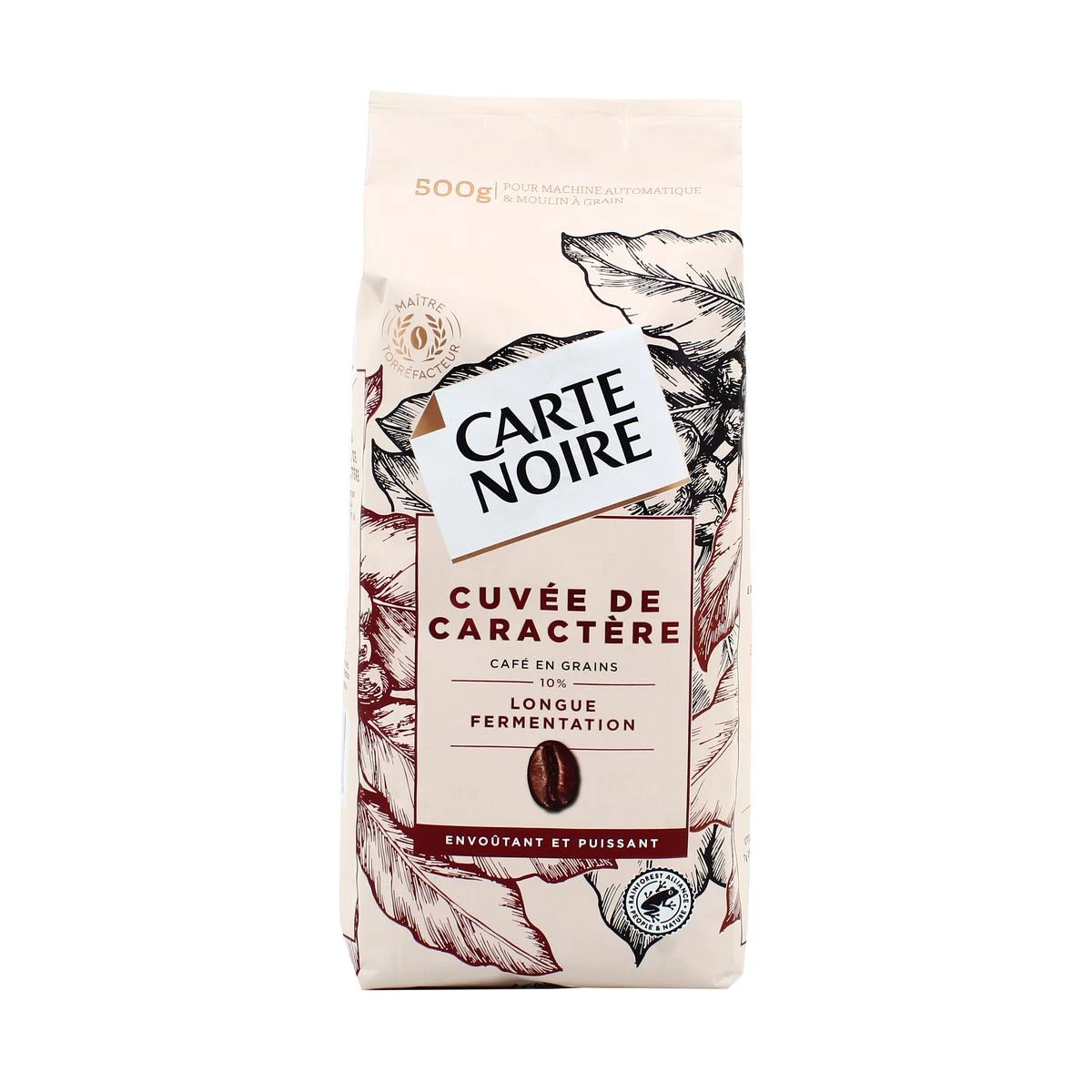 Café En Grains Cuvés De Caractère 500g -carte Noire