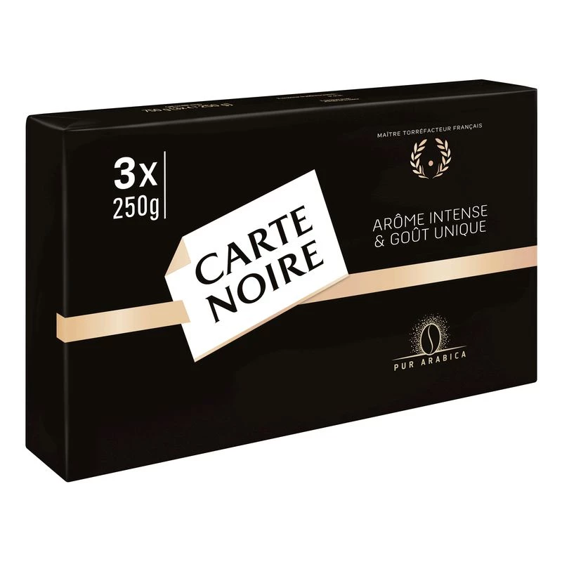 咖啡粉 3x250g - CARTE NOIRE