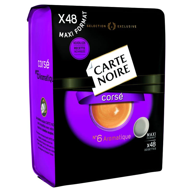 濃いめコーヒー×48ポッド 336g - CARTE NOIRE