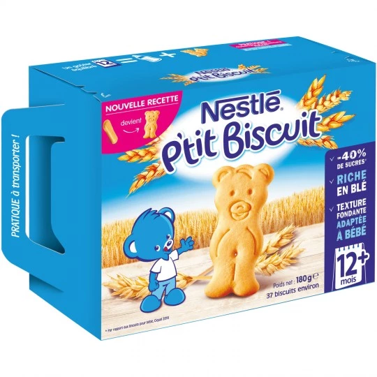 Biscuits bébé dès 12 mois 180g - NESTLE