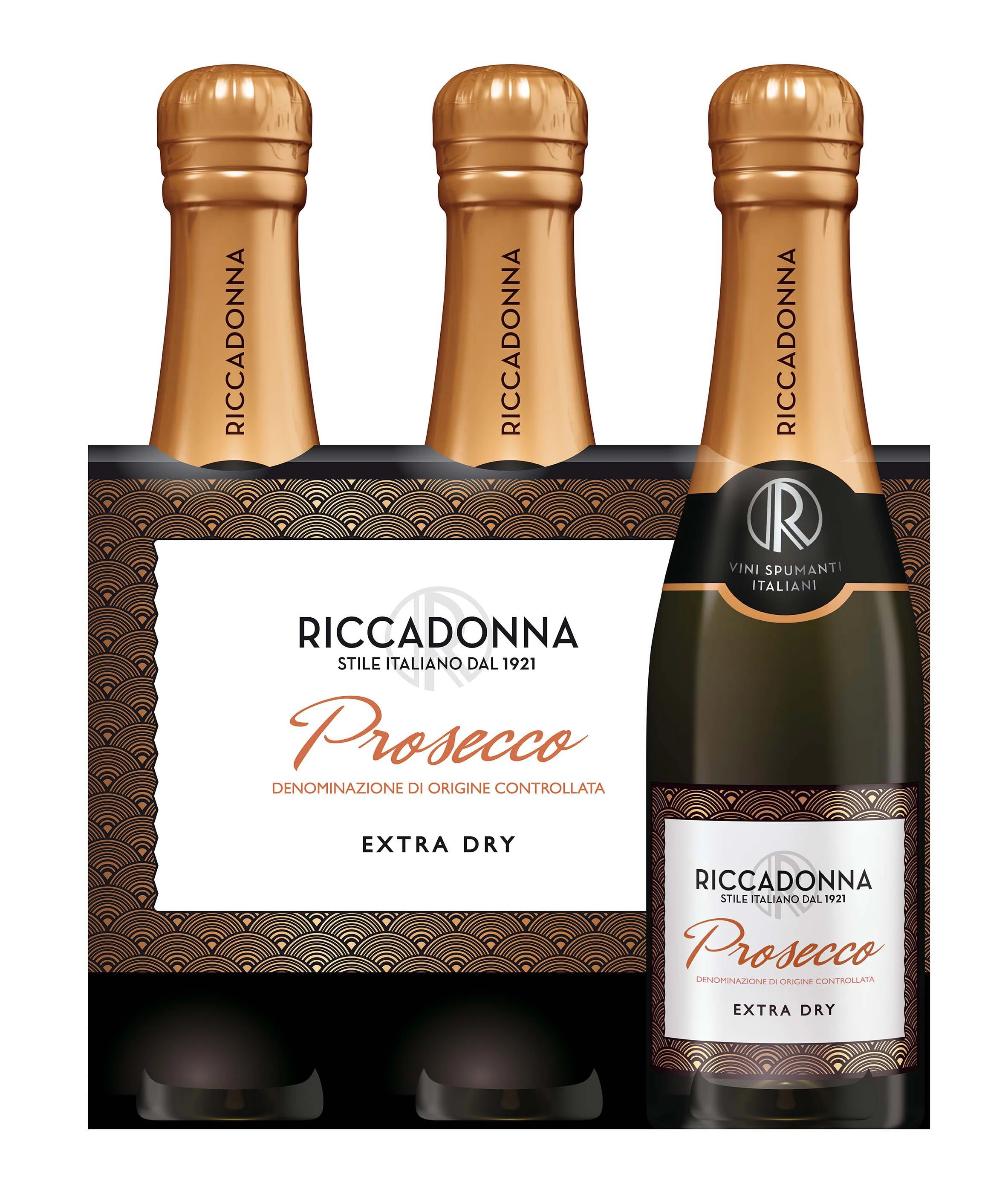 Vin Petillant Presecco Extra Dry,11%, 60cl - RICCADONNA