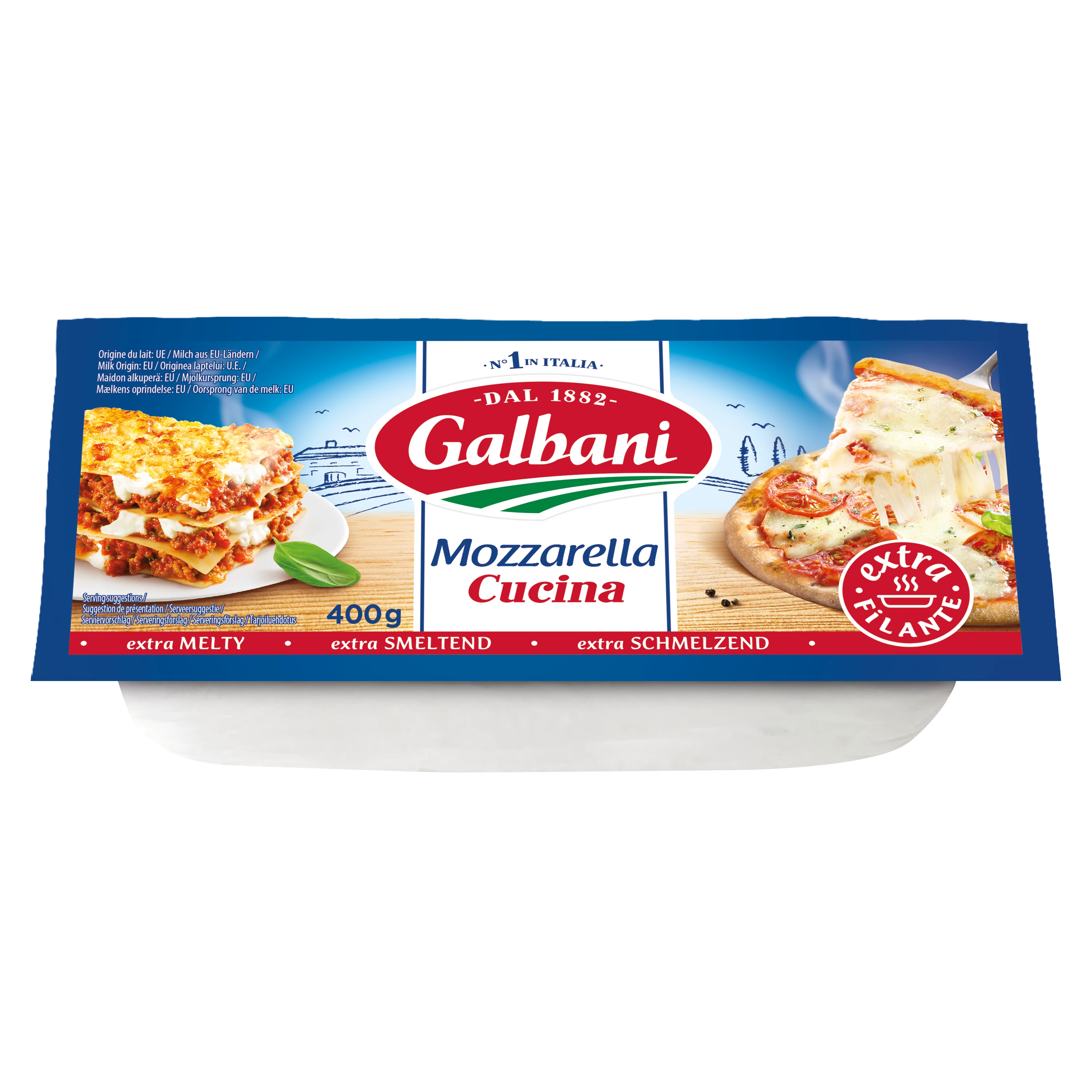 Mozza Galbani Pain 400g