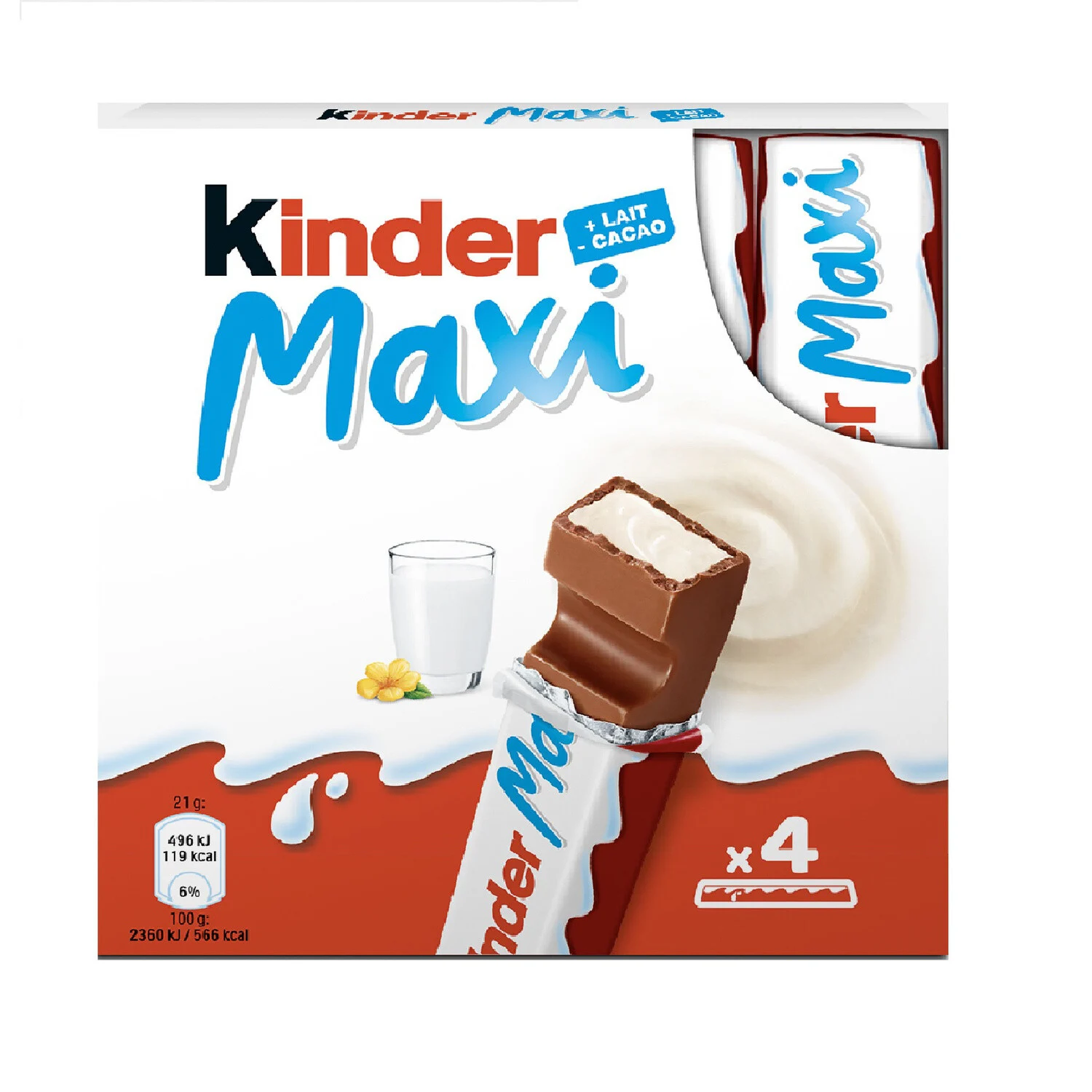 Milk Chocolate Chocolate Bar 84g -kinder Maxi