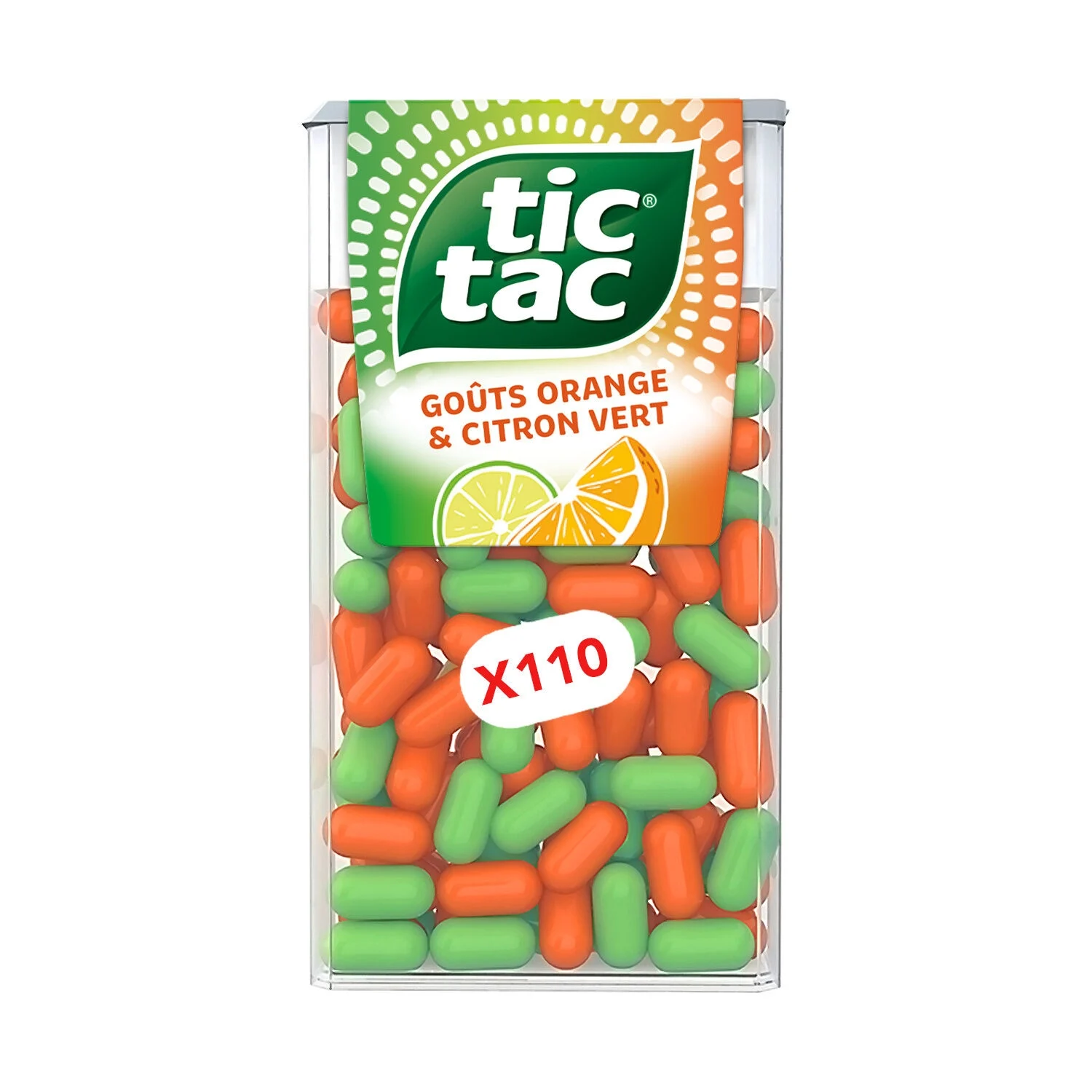 Конфеты Апельсин и Лайм 54г -  Tic Tac