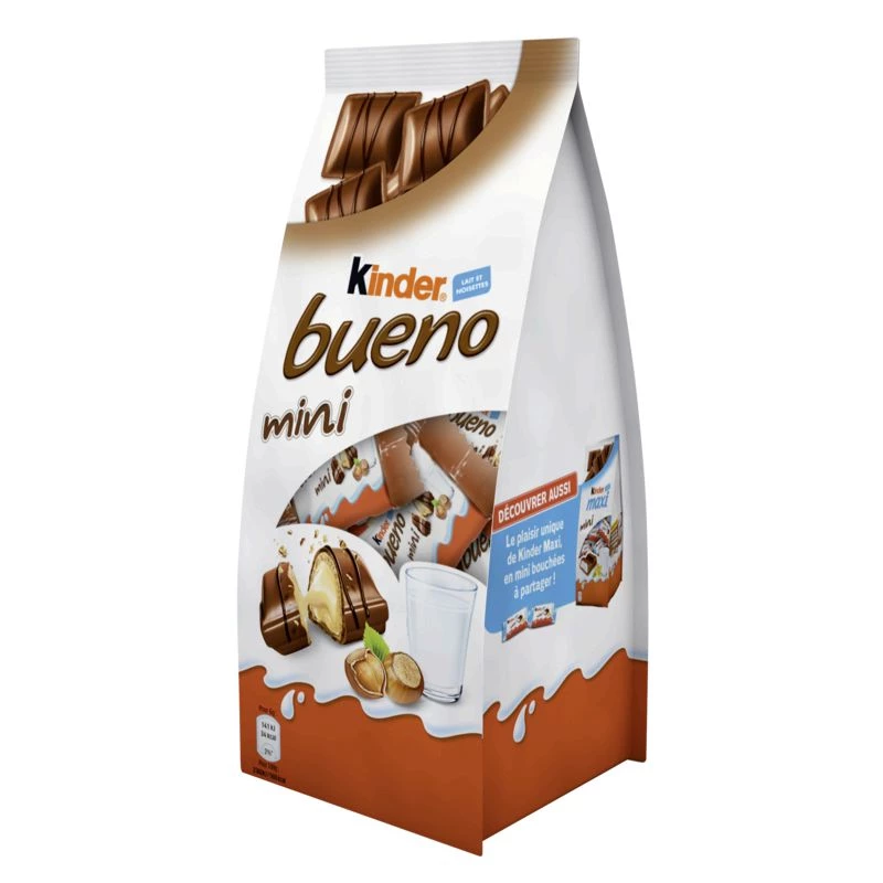 Mini barres chocolatées 108g - KINDER