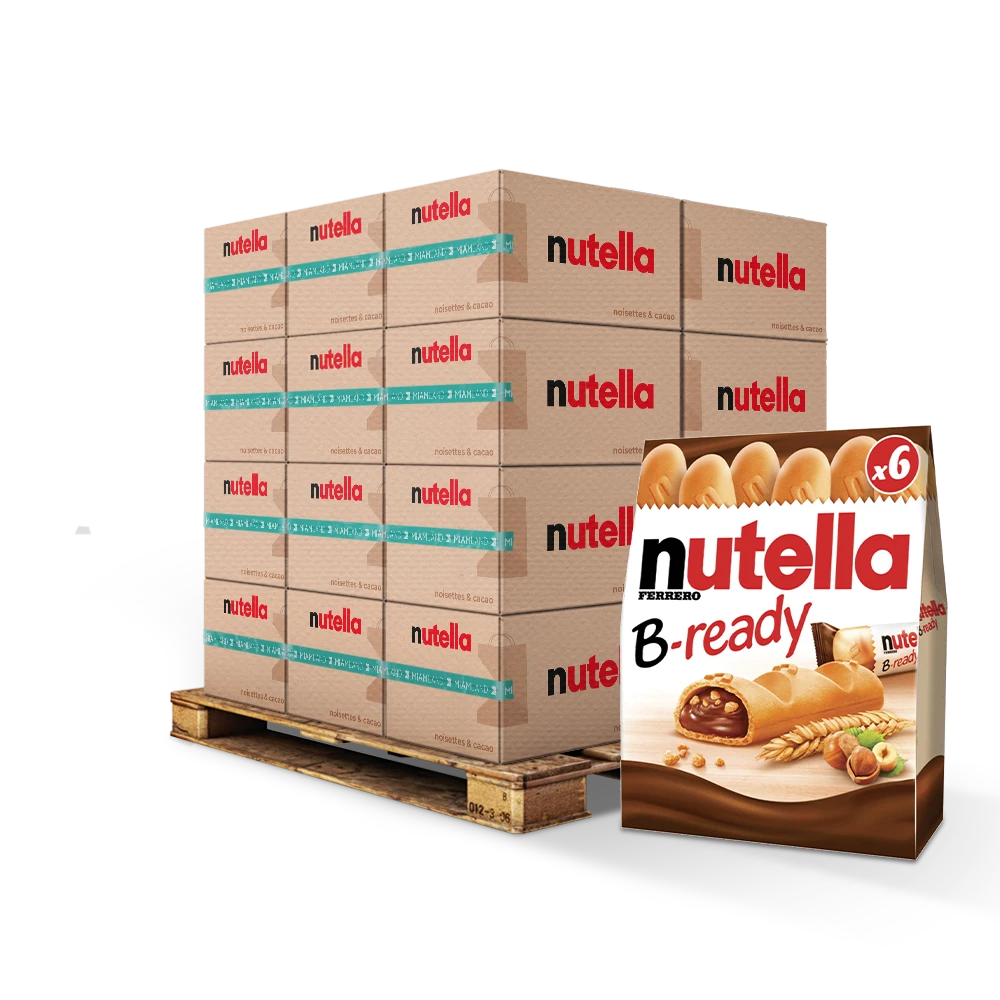 Biscuits Fourrés Noisettes Et Cacao Nutella B-ready *6 - Nutella