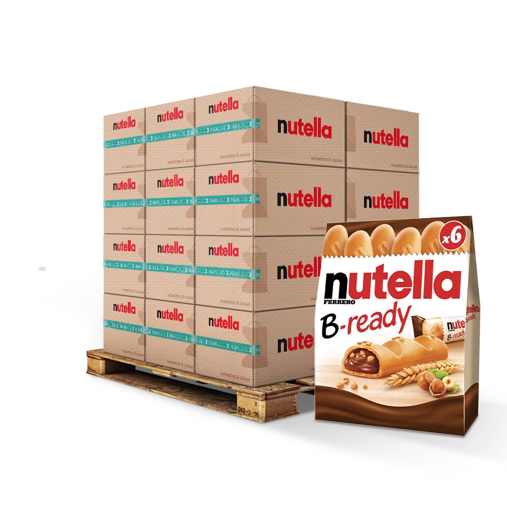 榛子和可可夹心饼干 Nutella B-ready *6 - Nutella