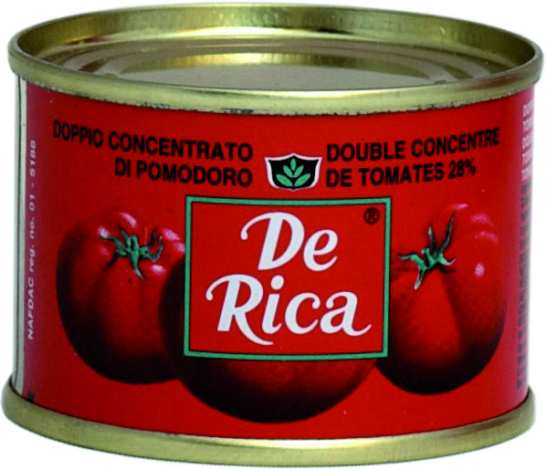 Purê de Tomate 50 X 70 Gr - DE RICA