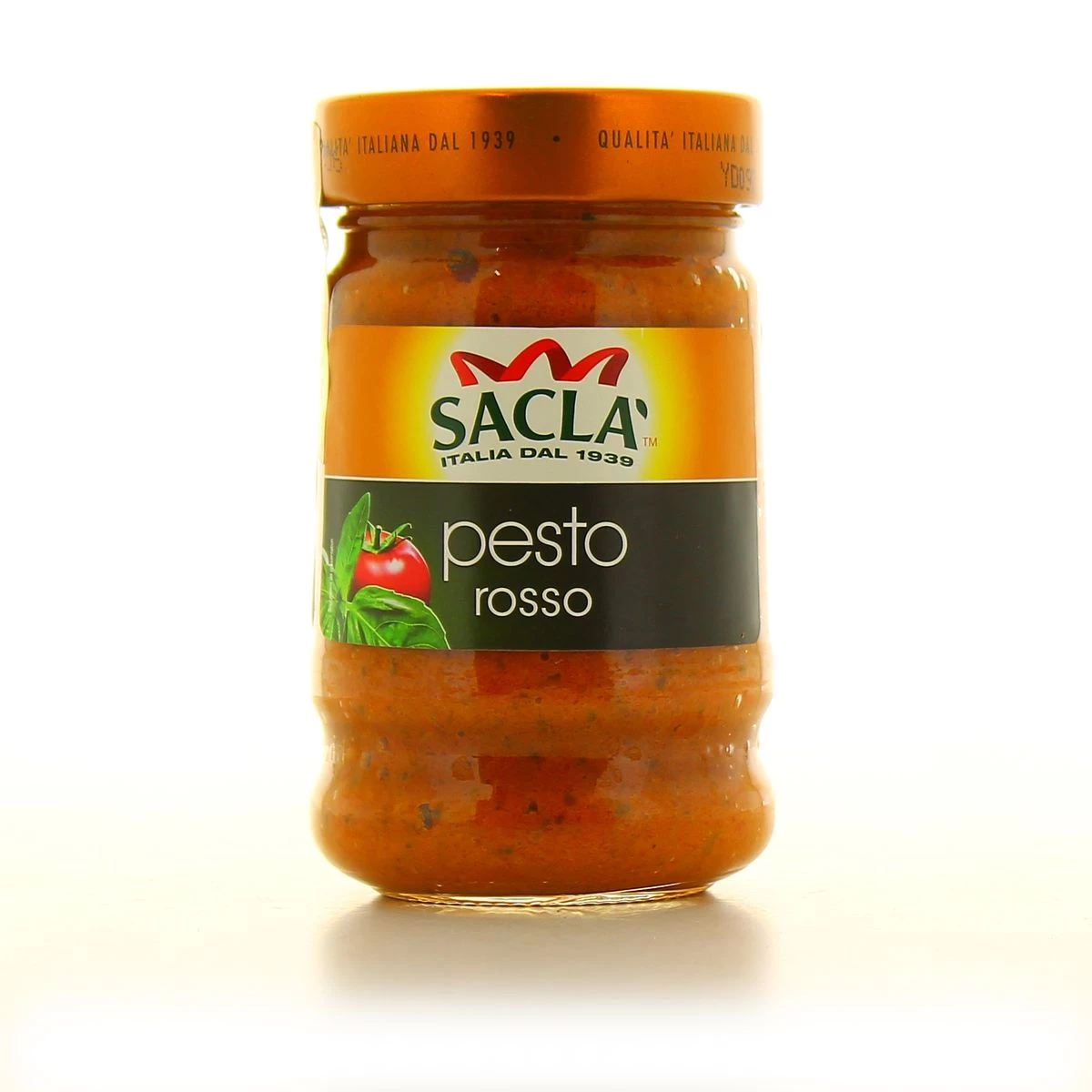 Molho pesto vermelho 190g - SACLA